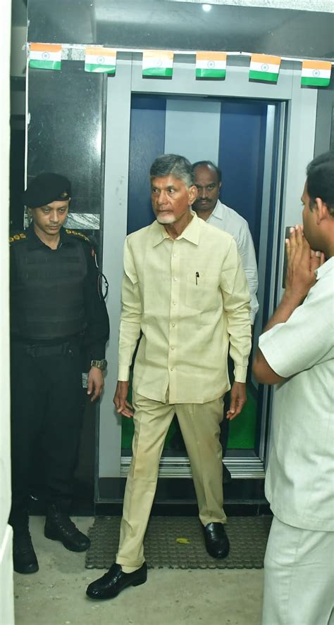 khaidi no 7691|Chandrababu Naidu at Sneha Block in Rajahmundry Central Jail.